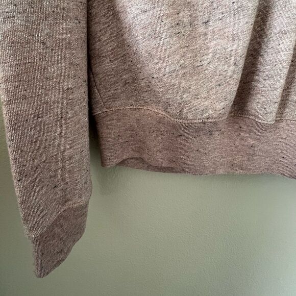 Monrow Neps Shawl Collar Pullover Sweatshirt - Picture 4 of 7